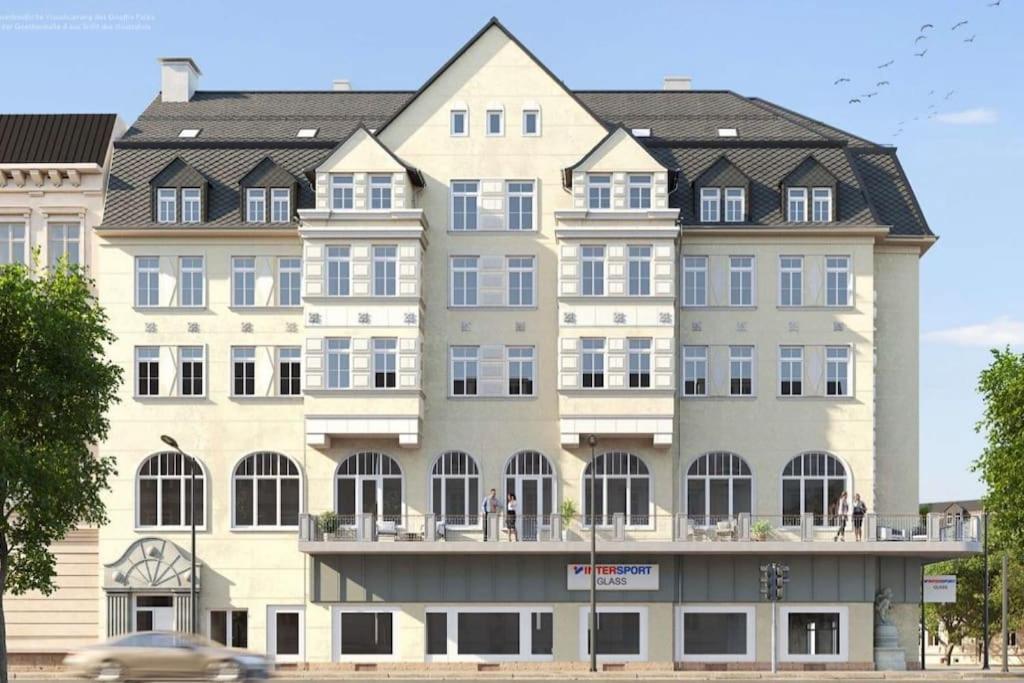 Goethe Palais Suite Charlotte 4P L Lift I Parkplatzi Zentrum I Helios Aue  Buitenkant foto