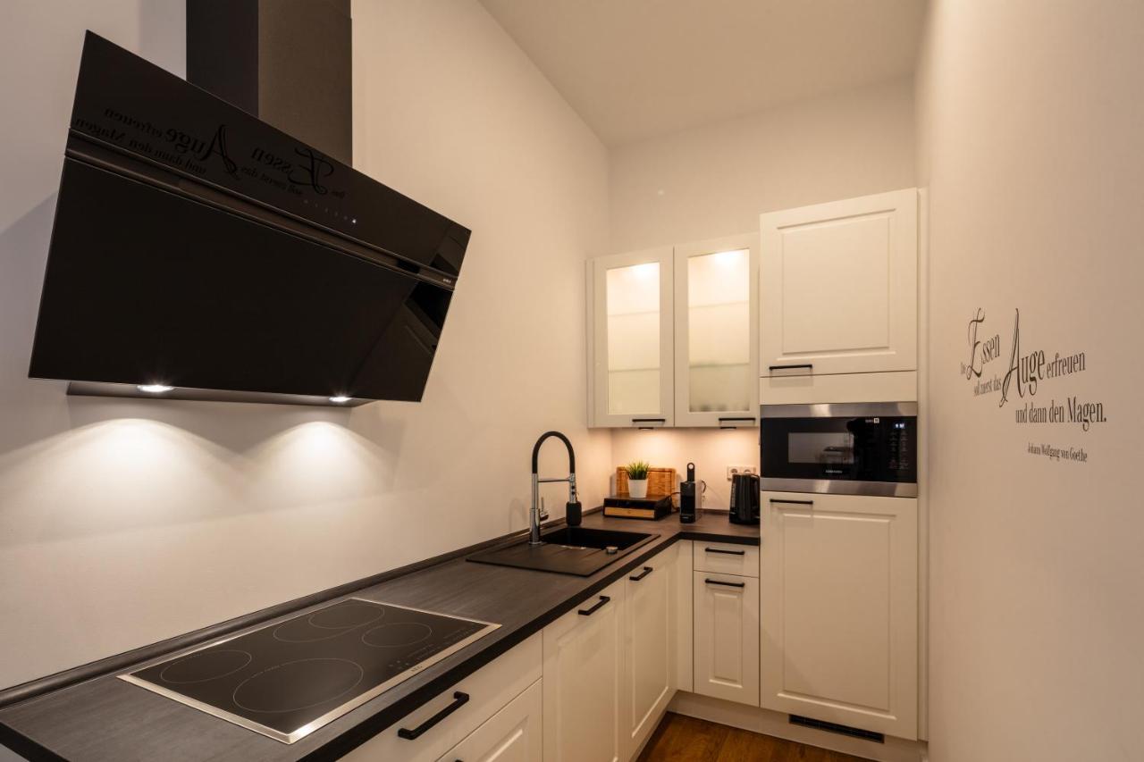 Goethe Palais Suite Charlotte 4P L Lift I Parkplatzi Zentrum I Helios Aue  Buitenkant foto